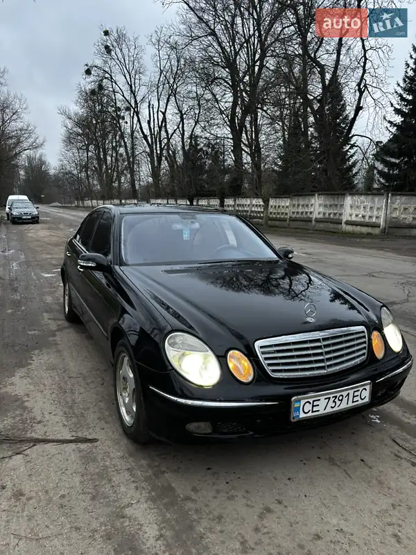 2002 mercedes-benz e 270 cdi