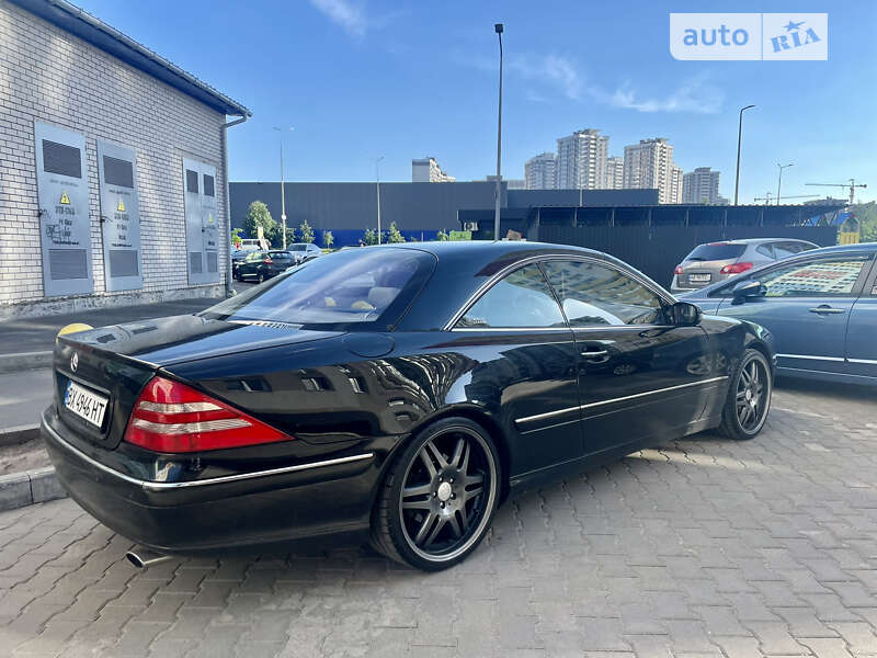 2000 mercedes-benz cl 500