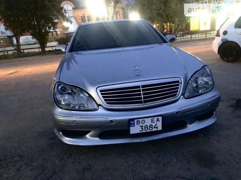 2001 mercedes-benz s 320