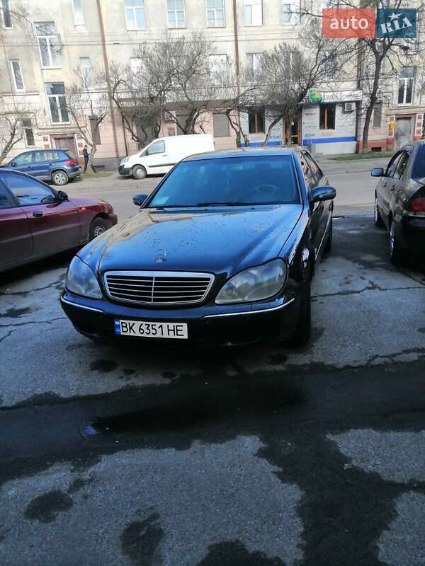2001 mercedes-benz s-320