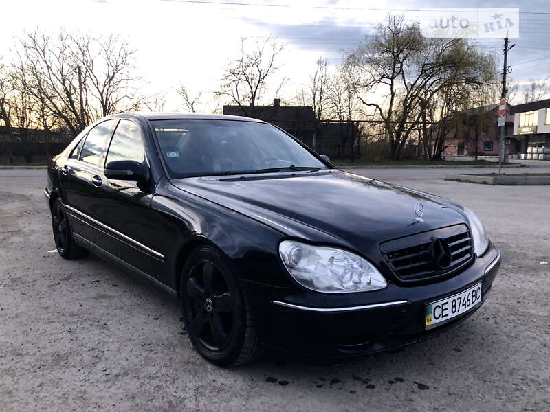 2001 mercedes-benz s-class