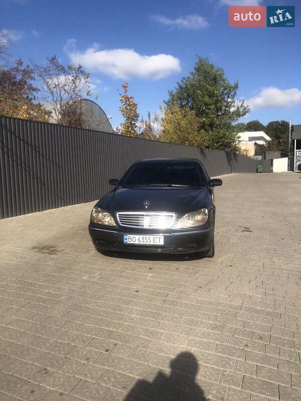 2001 mercedes-benz s 320 cdi
