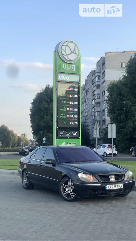 2001 mercedes-benz s 320
