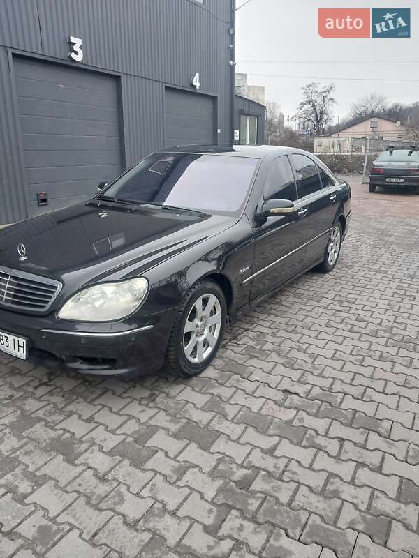 2001 mercedes-benz s 55 amg l