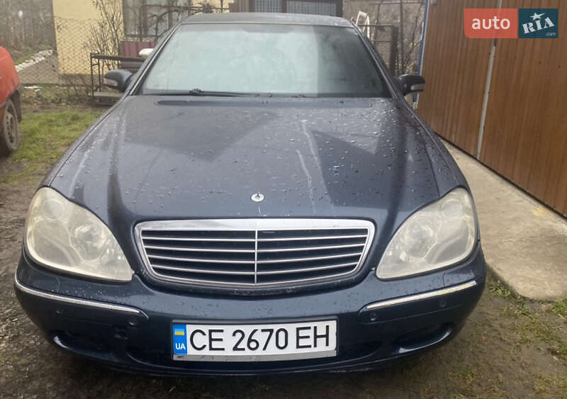 2001 mercedes-benz s 400 cdi