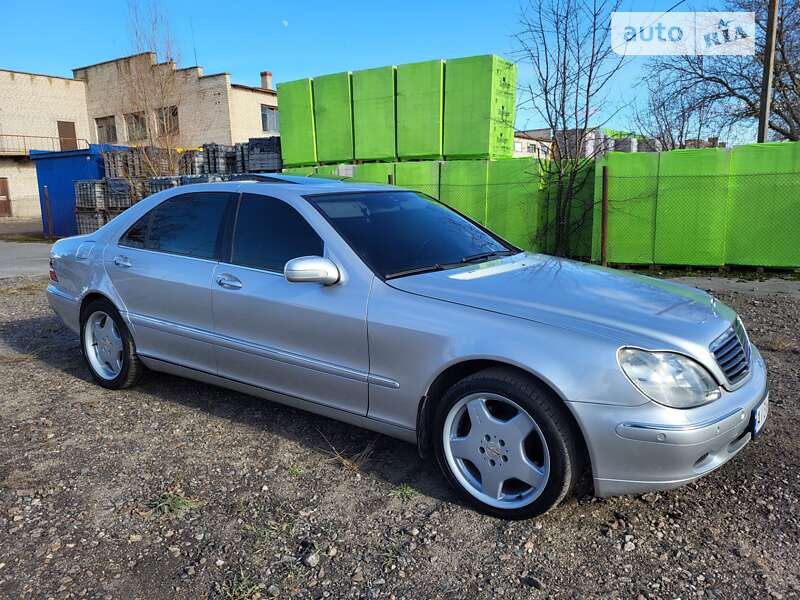 2001 mercedes-benz s 55 amg l