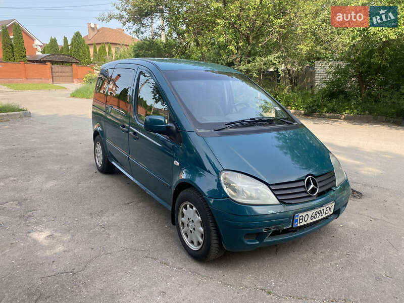 2002 mercedes-benz vaneo