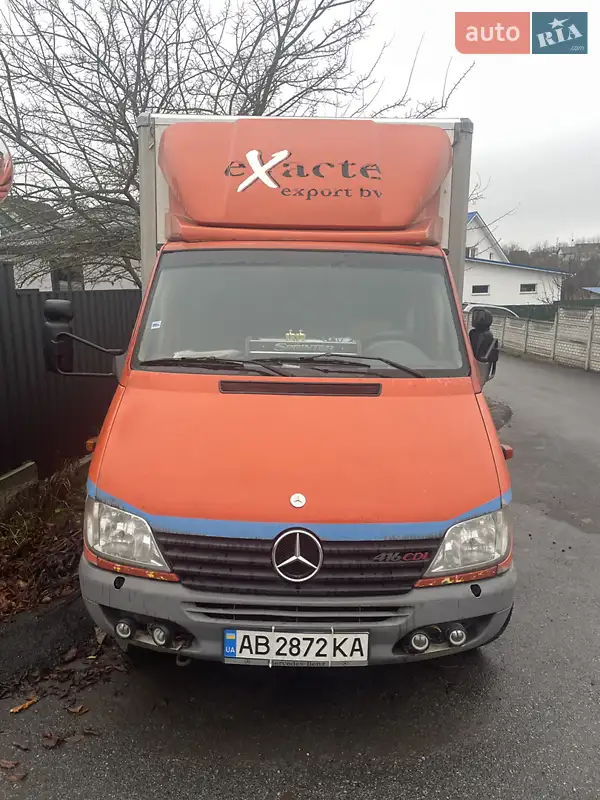 2003 mercedes-benz sprinter 416 cdi