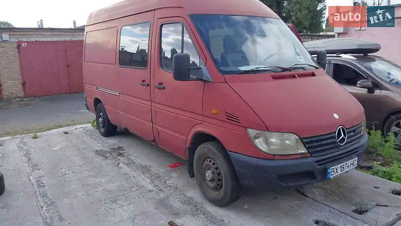 2000 mercedes-benz sprinter 313 cdi