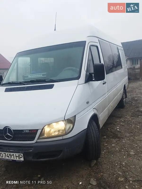 2000 mercedes-benz sprinter 316 cdi