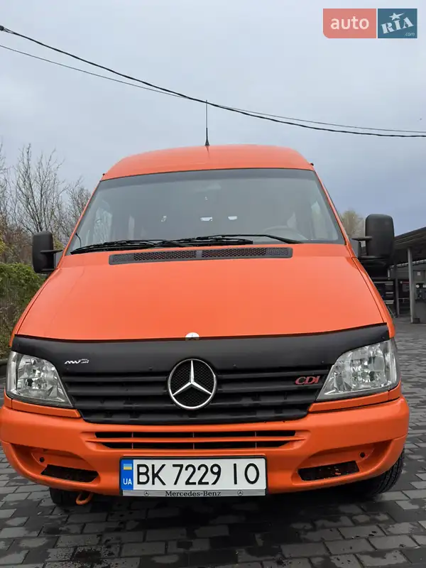 2002 mercedes-benz sprinter 416 d