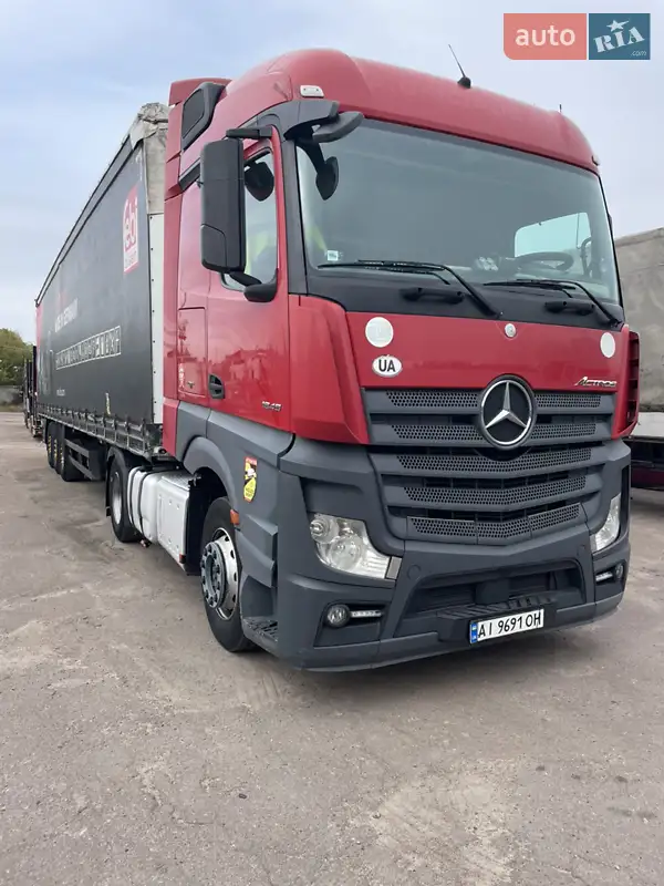2015 mercedes-benz actros 1845