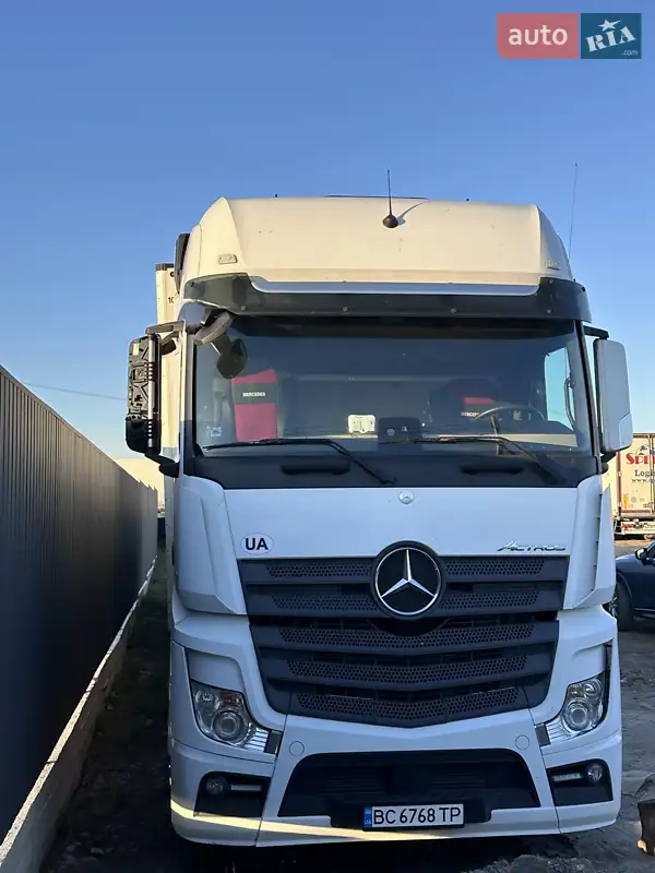 2016 mercedes-benz actros 1845 ls