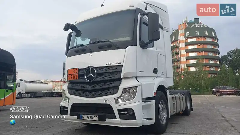 2016 mercedes-benz actros 1845