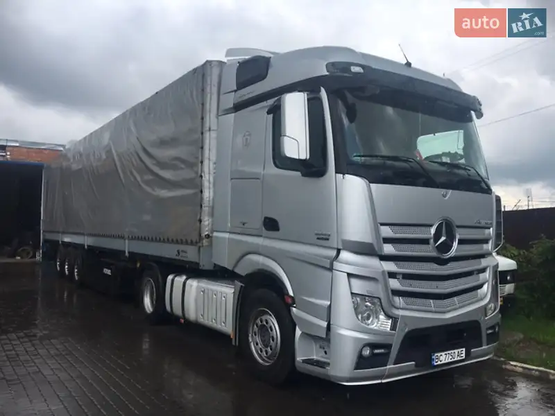 2012 mercedes-benz actros 1845 ls