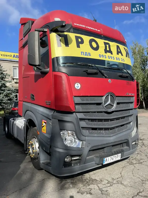 2013 mercedes-benz actros 1845 ls