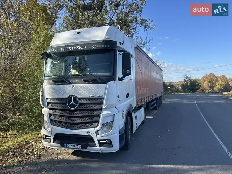 2014 mercedes-benz actros 1848 ls