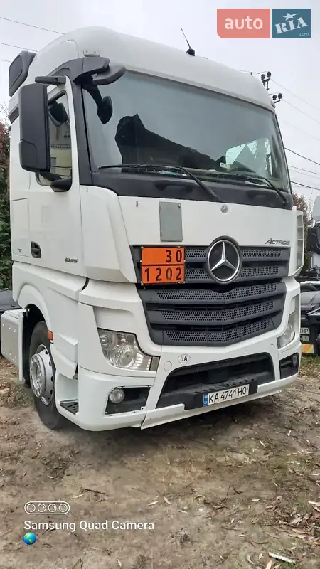2014 mercedes-benz actros 1845