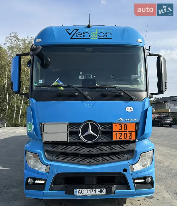 2015 mercedes-benz actros 1843 ls
