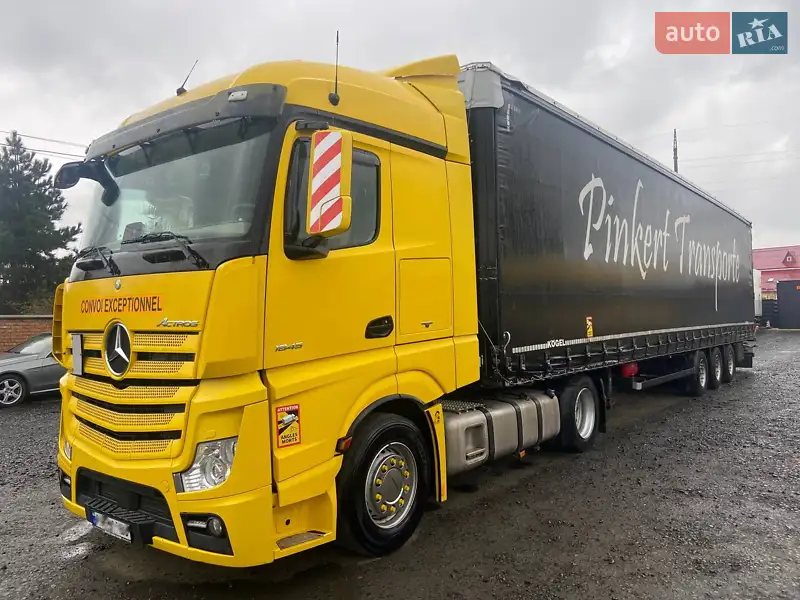 2015 mercedes-benz actros 1845 ls