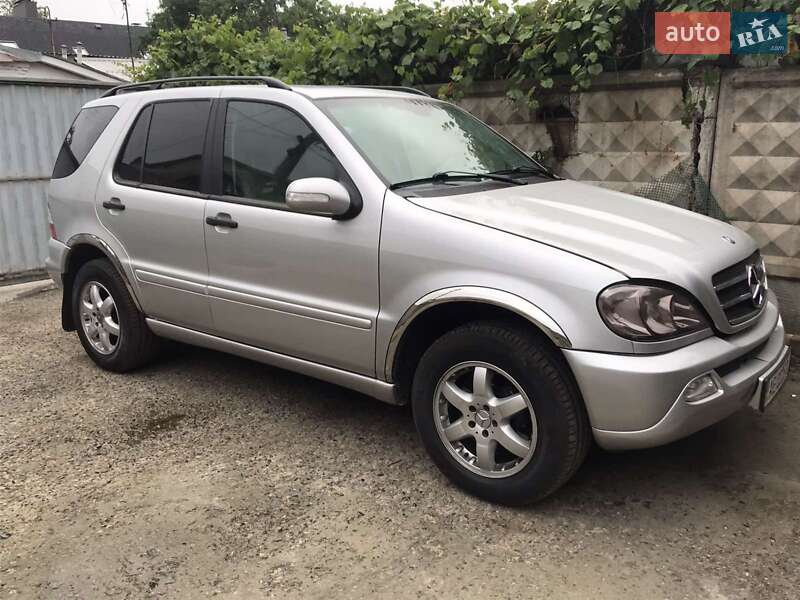 2002 mercedes-benz ml 270 cdi