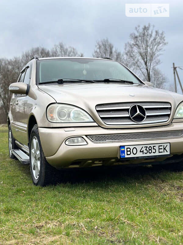 2002 mercedes-benz ml 270 cdi