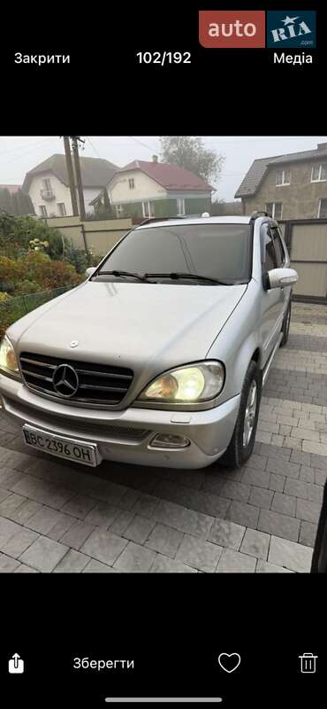 2002 mercedes-benz ml 270 cdi