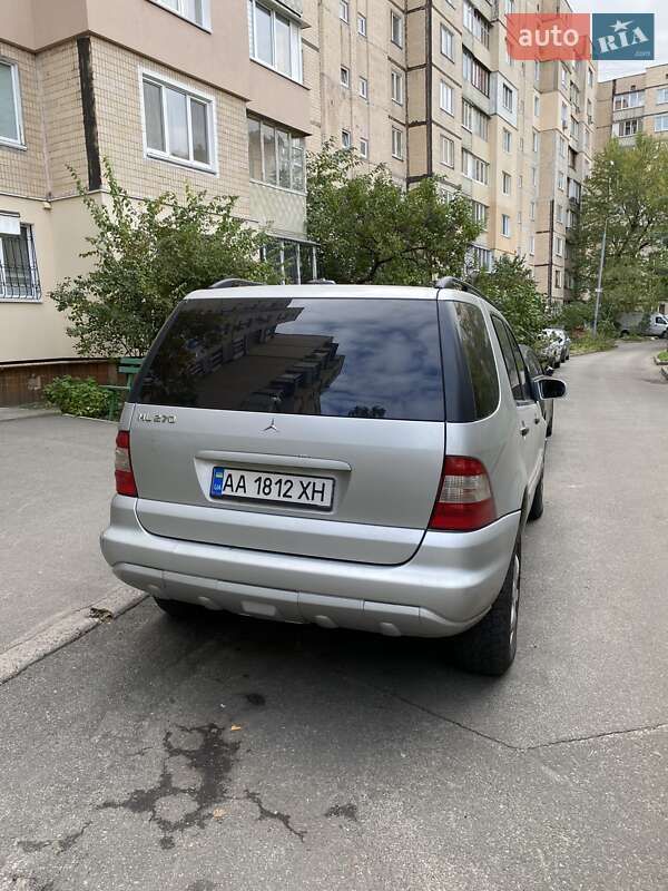 2002 mercedes-benz ml 270 cdi