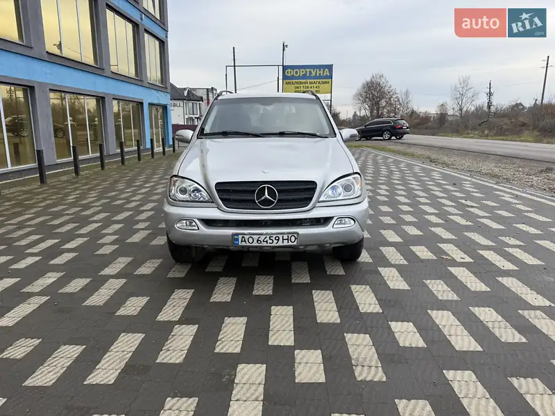 2002 mercedes-benz ml 270 cdi