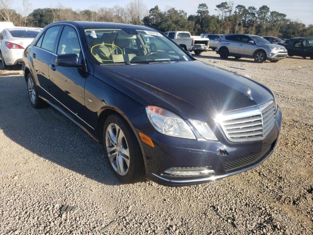 2011 mercedes-benz e 350 blue