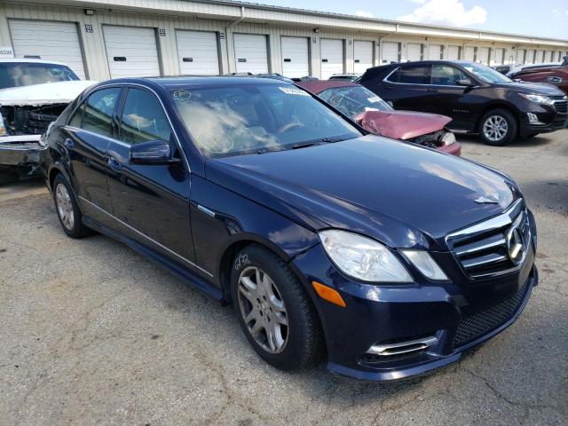 2013 mercedes-benz e 350 blue