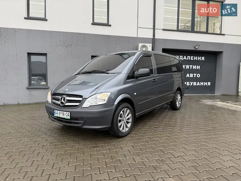 2013 mercedes-benz vito 122 cdi