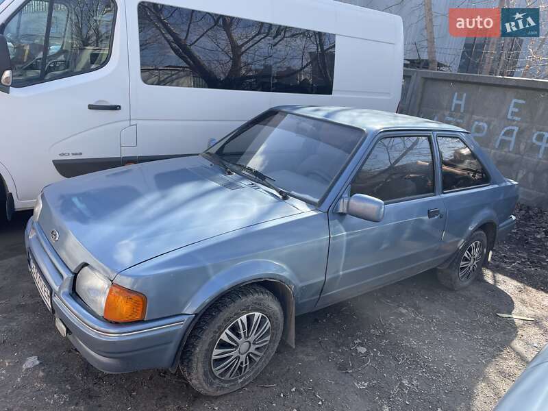 1986 ford escort
