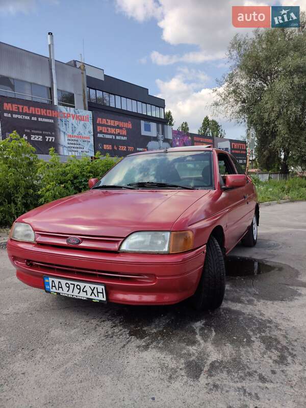 1992 ford escort