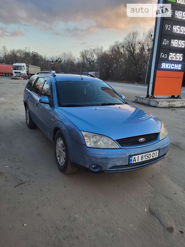2002 ford mondeo