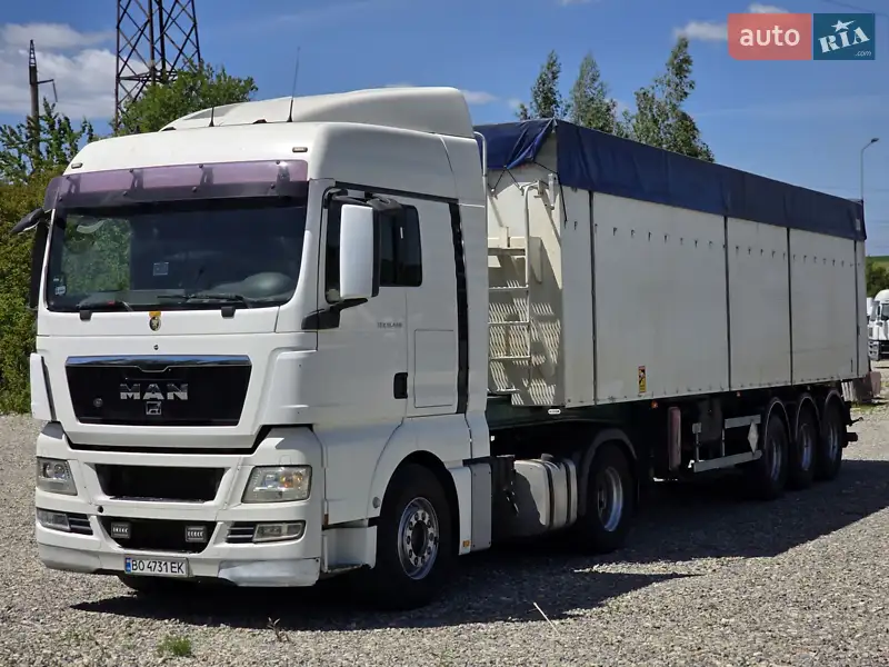 2012 man tgx 18-440 bls