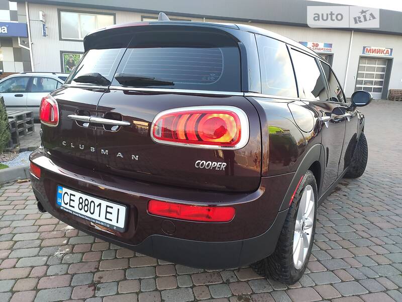 2016 mini cooper clubman