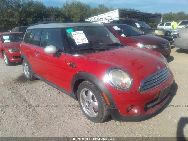 2011 mini cooper clubman