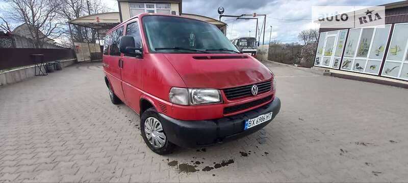 2001 volkswagen transporter