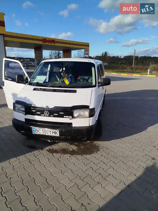 2002 volkswagen transporter