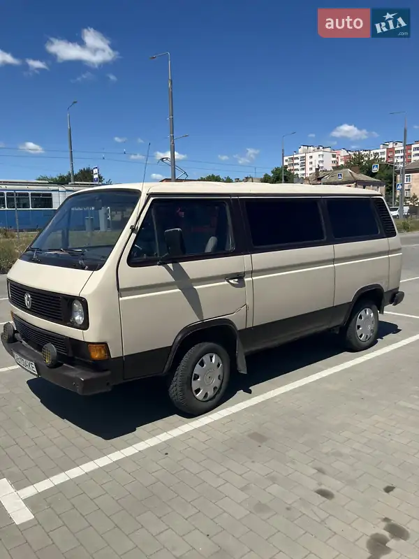 1986 volkswagen transporter