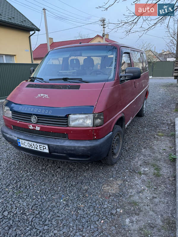 1998 volkswagen transporter