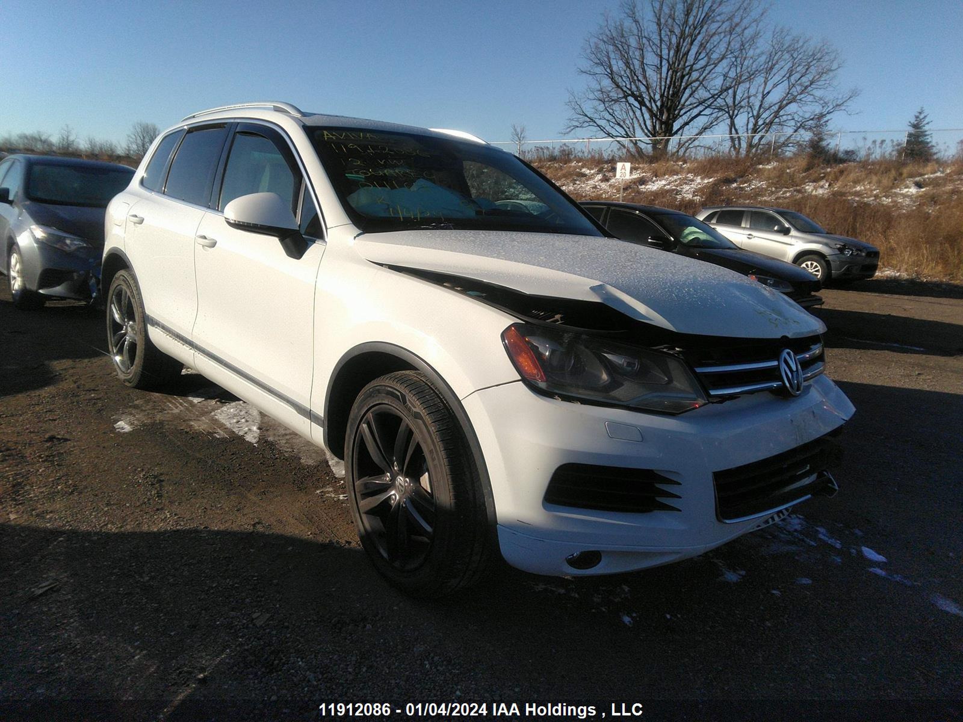 2012 volkswagen touareg