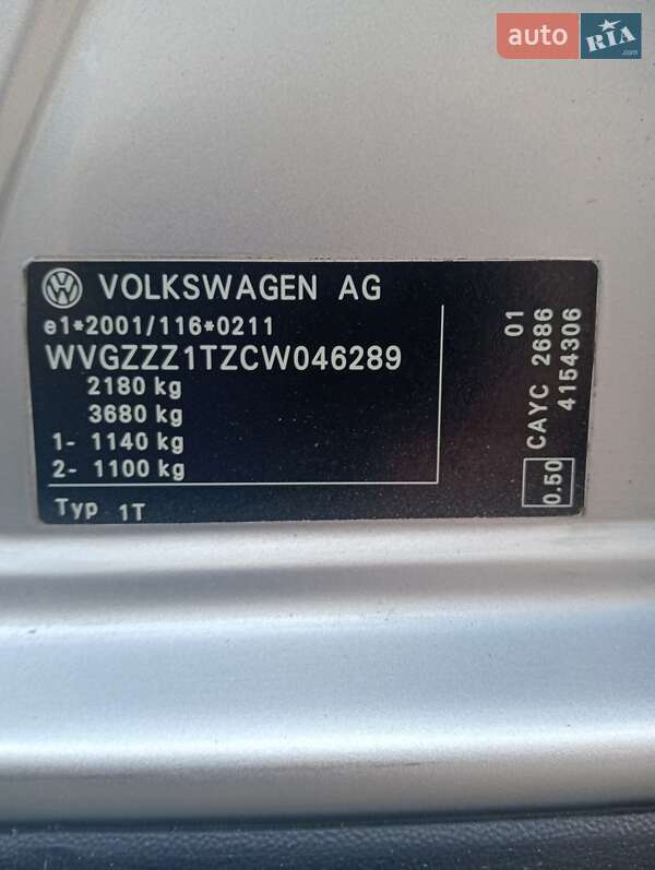 2011 volkswagen touran