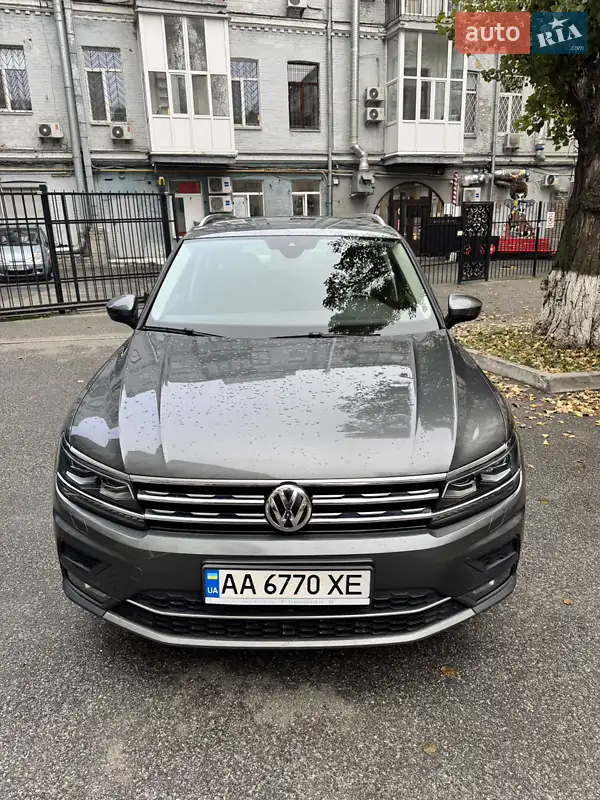 2018 volkswagen tiguan