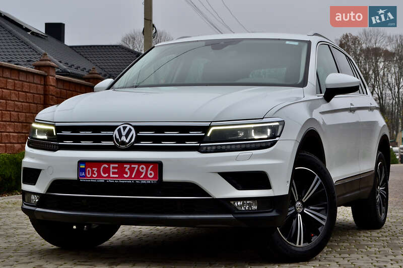 2018 volkswagen tiguan