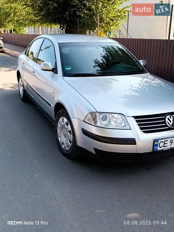 2001 volkswagen passat