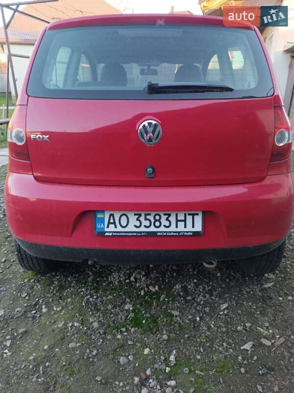 2005 volkswagen fox