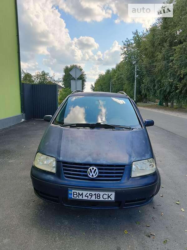 2001 volkswagen sharan 1-9 tdi
