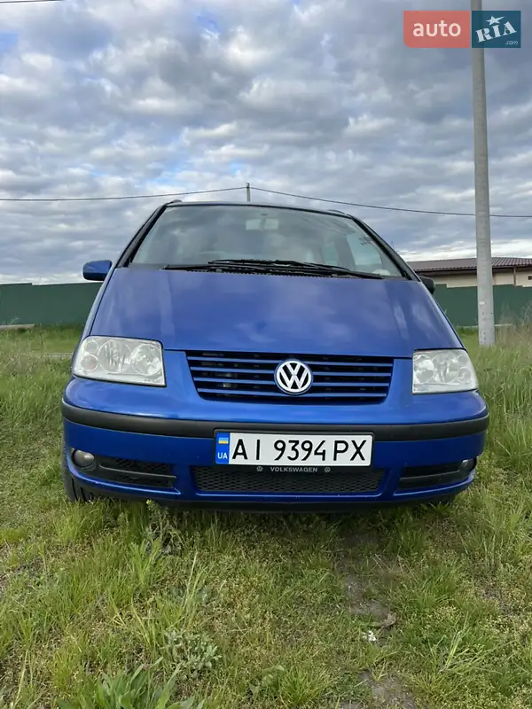 2001 volkswagen sharan